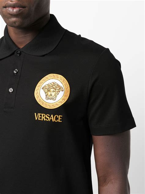 versace polo heren|versace men's polo shirt sale.